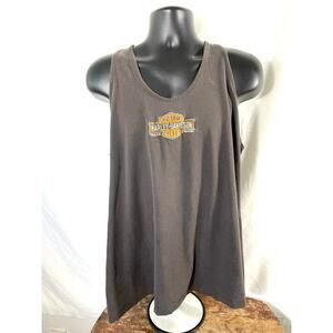 Harley Davidson Glendale CA Racerback Tank Top 2X